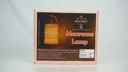 Macrame Lamp