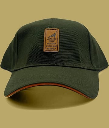 Alamos Pack of 1 Cotton Blend Men's Cap ( Green )