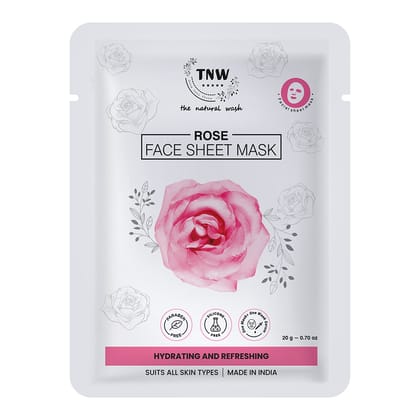 Face Sheet Mask-Rose