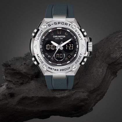 Endurace 9107 Teal Analog Digital Sports Watch
