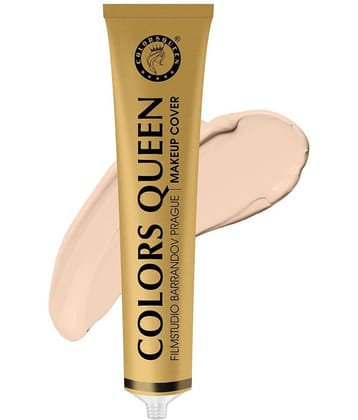 Colors Queen Matte Liquid For All Skin Types Skin Medium Foundation Pack of 1