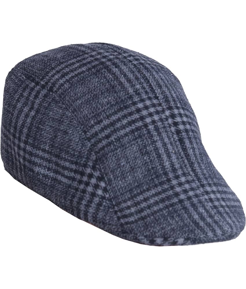 Zacharias Grey Woollen Men's Cap ( Pack of 1 )