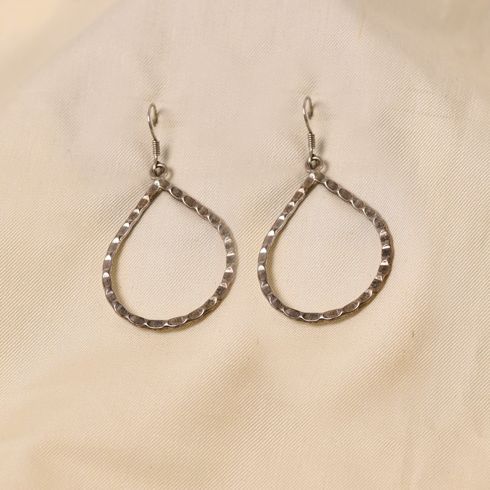 Looplet Earrings-Silver