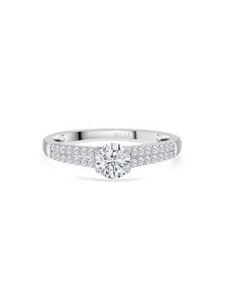 Ornate Be Mine Solitaire Ring For Women-12