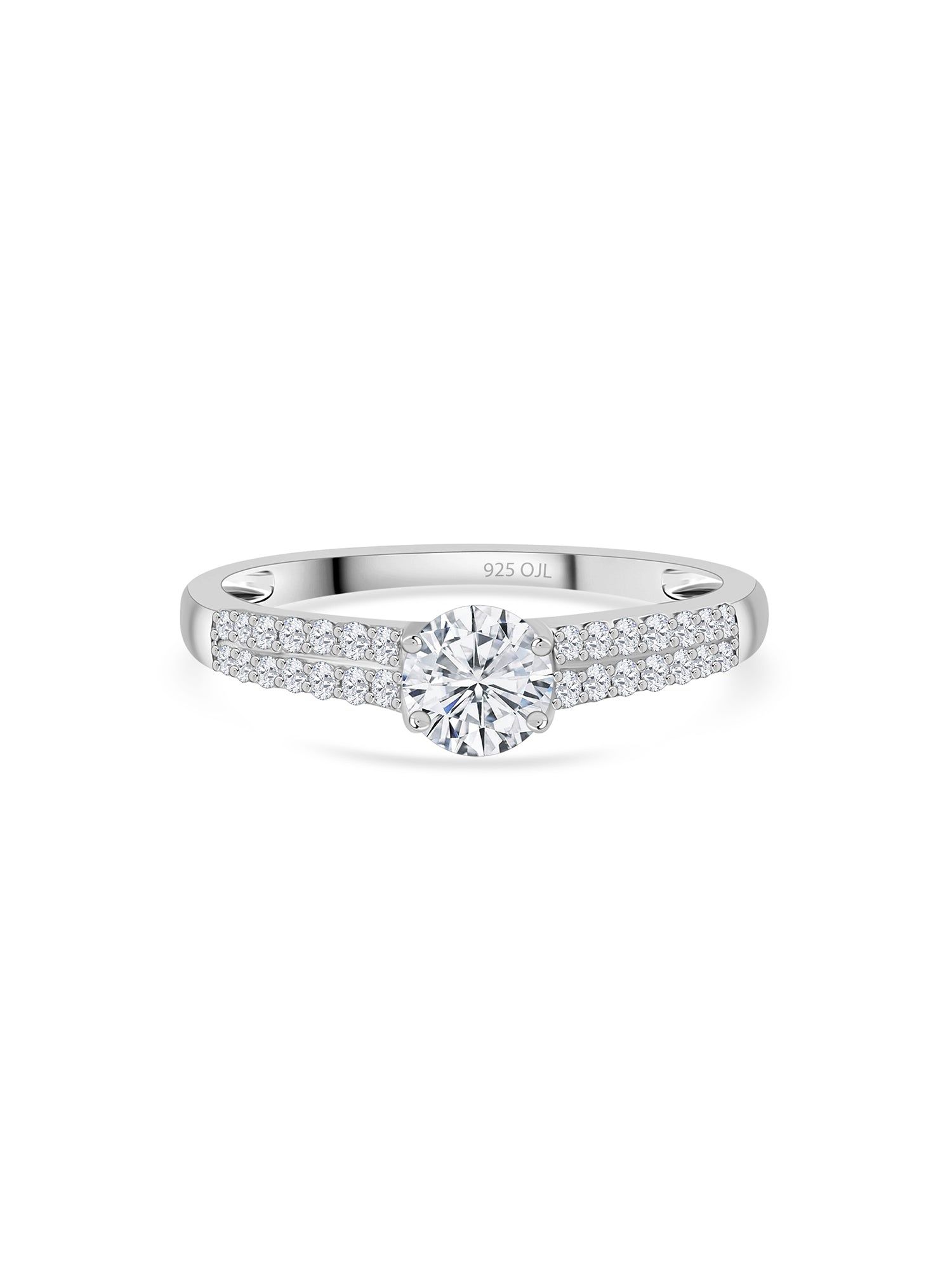 Ornate Be Mine Solitaire Ring For Women-12