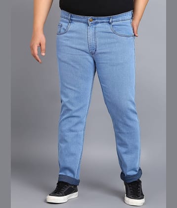 Urbano Plus Regular Fit Washed Men's Jeans - Blue ( Pack of 1 )