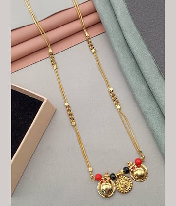 RANEM Golden Mangalsutra ( Pack of 1 )