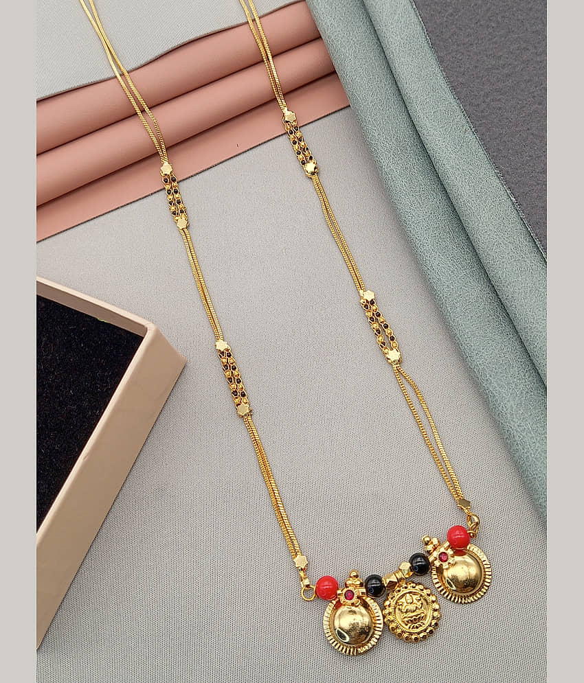 RANEM Golden Mangalsutra ( Pack of 1 )