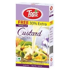 Tops Vanilla Custard Powder 130G(100+30G Free)