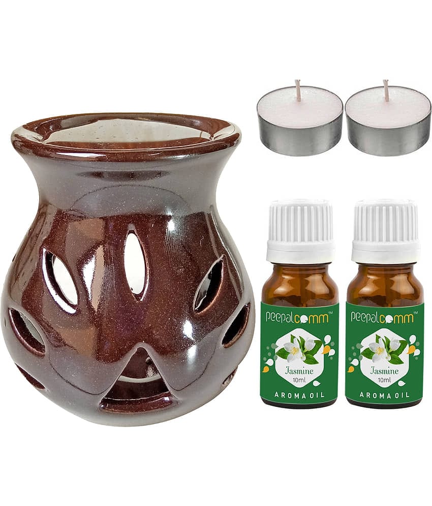 Peepalcomm Ceramic Aroma Oils & Diffusers Set - Pack of 5