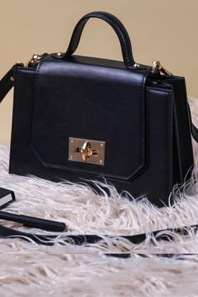 Black Sling Bag for Women