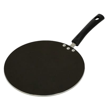 Vinod Zest Non-Stick Concave Tawa (Induction Friendly) | Premium Roti, Chapati & Paratha Tawa (Size - 24cm) by Mahavir Home Store