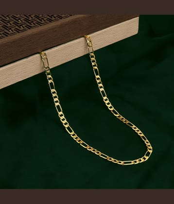 FASHION FRILL Gold Plated Brass Chain ( Pack of 1 )