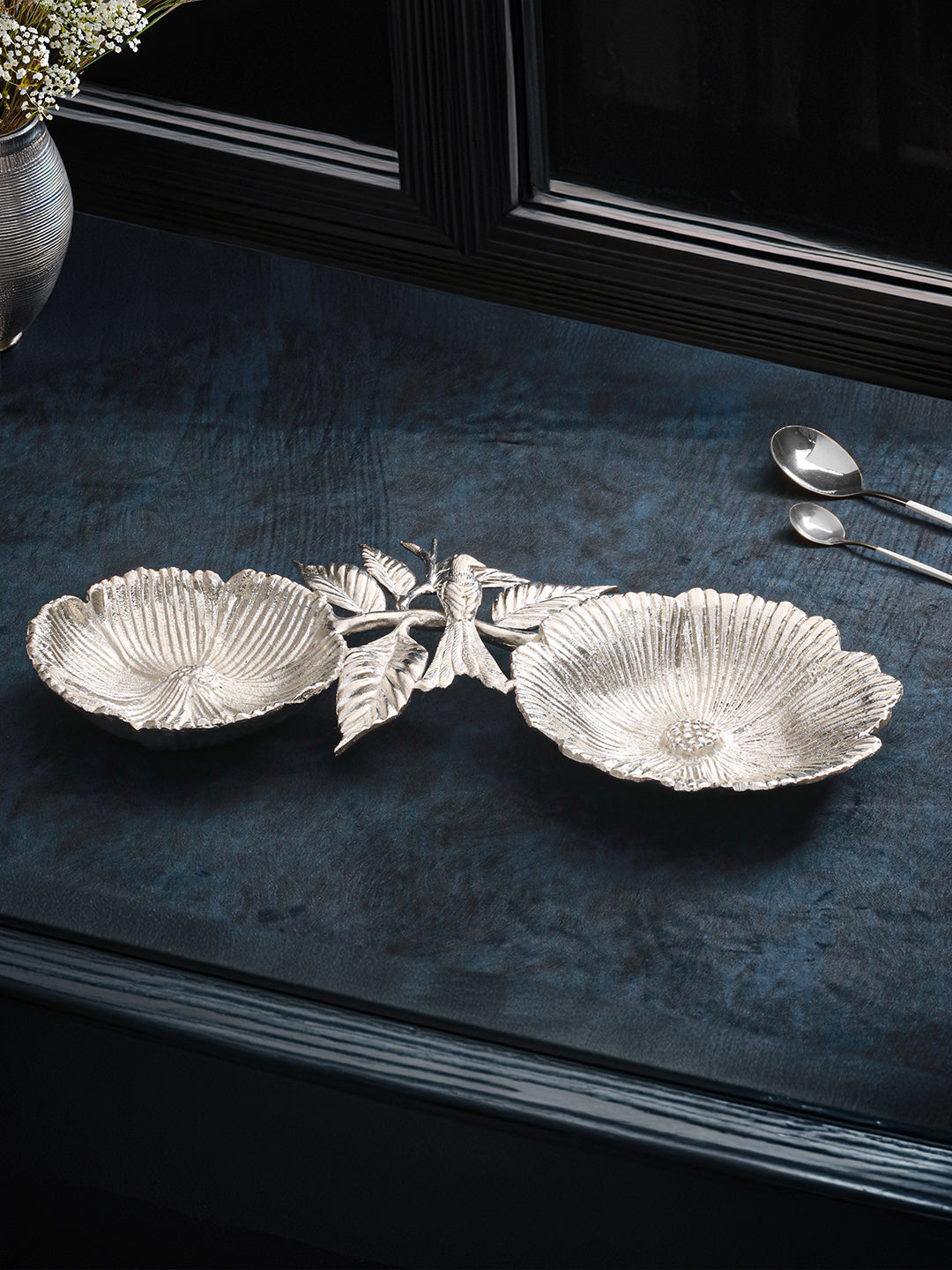 Nature's Crunch Platter-Silver-Silver