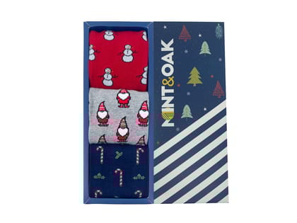 Giftbox of 3 - Holiday Magic Socks For Men