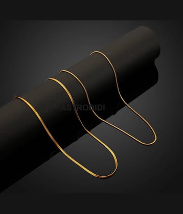 Astrodidi Gold Plated Chain ( Set of 2 )