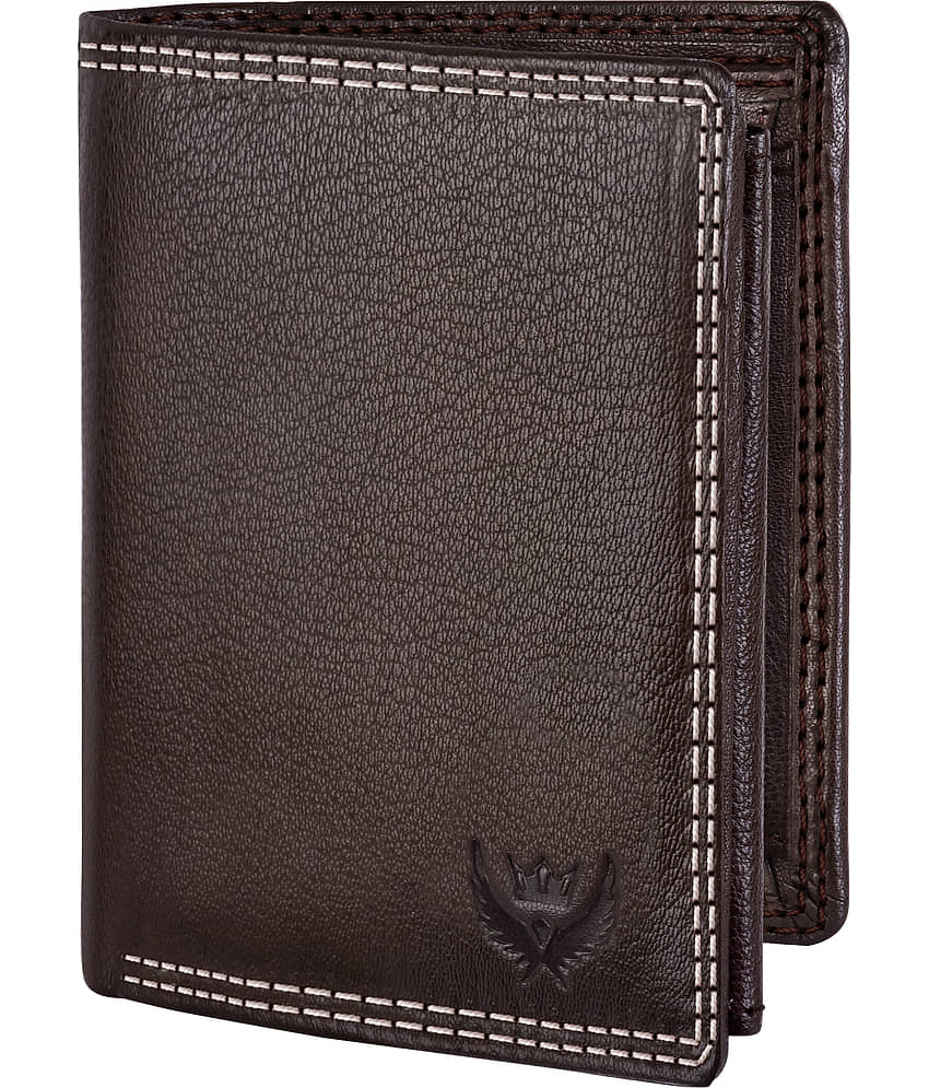 Lorenz Green 100% Leather Men's RFID Wallet ( Pack of 1 )