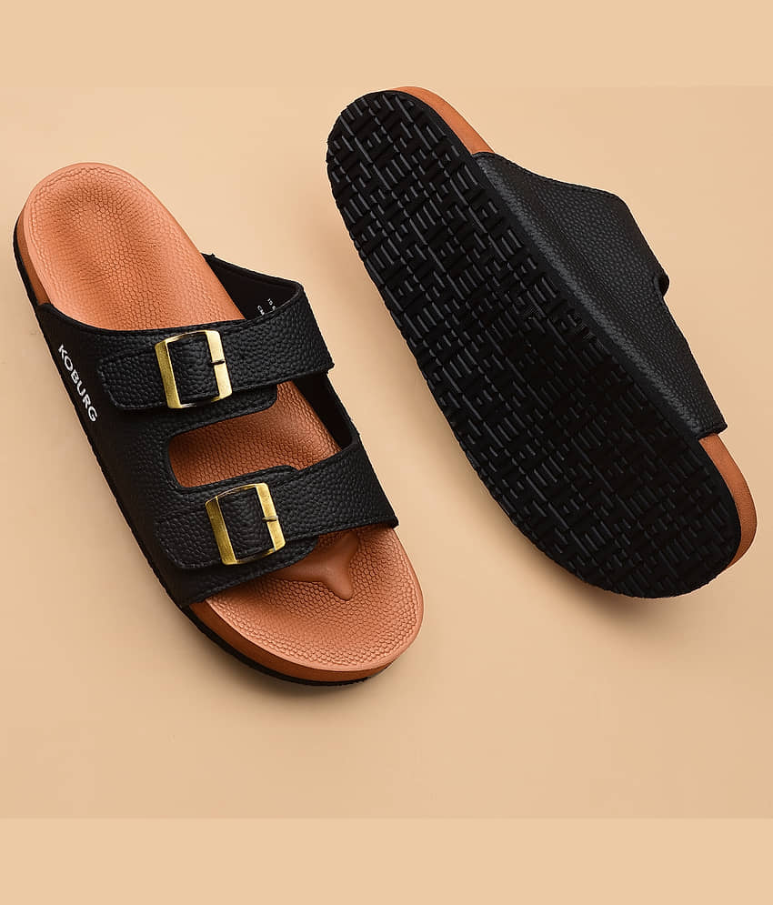 koburg - Black Men's Sandals
