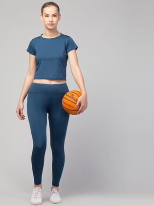 WUGO::Latest Stylish High GSM Women Active Wear/Plain Gym Tights/Solid Yoga Pant For Women's & Girls