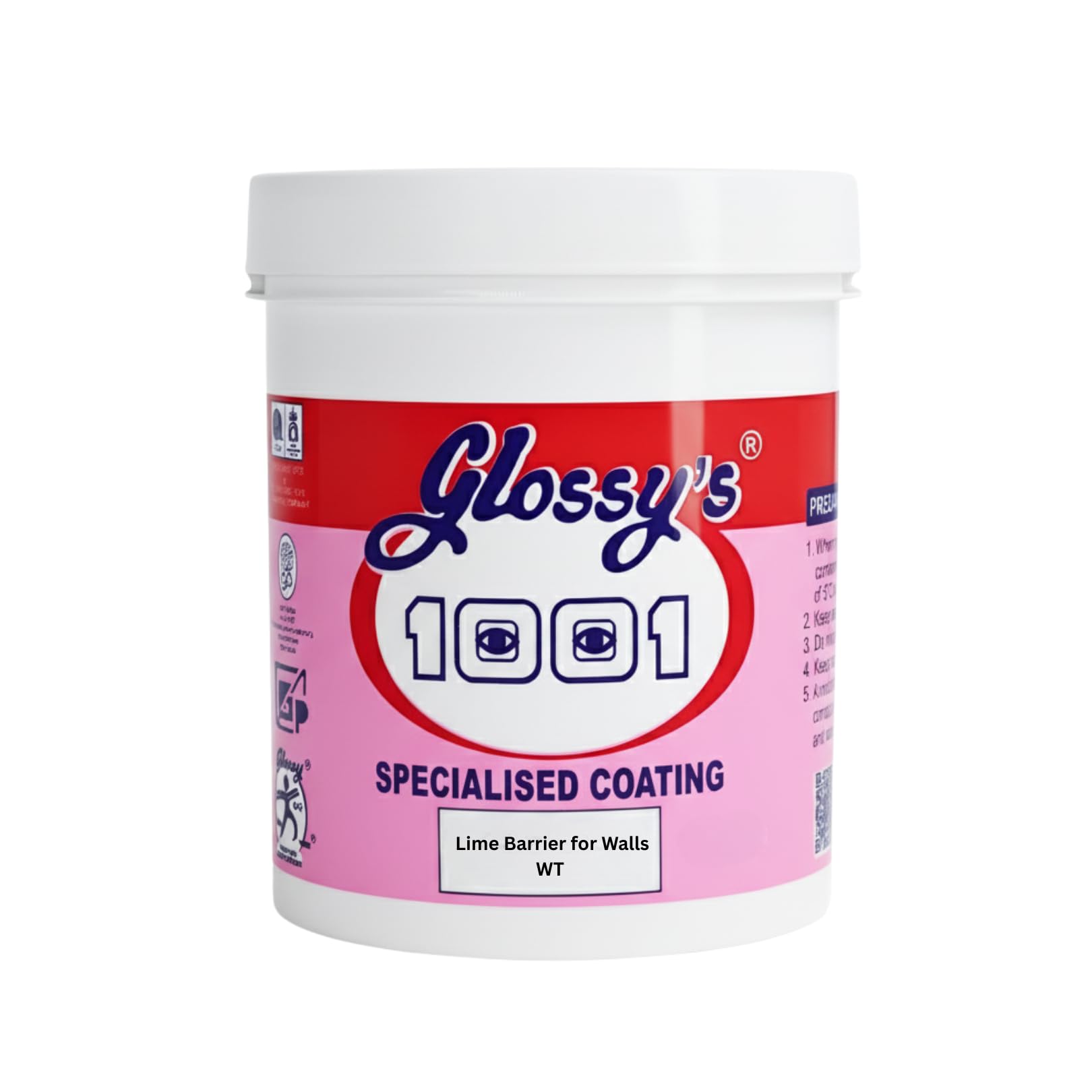 1001 Weathergold Lime Barrier for Walls WT  Anti-Efflorescence & Alkali-Resistant Wall Treatment |1L