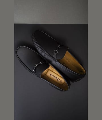 Big Fox Black Loafers
