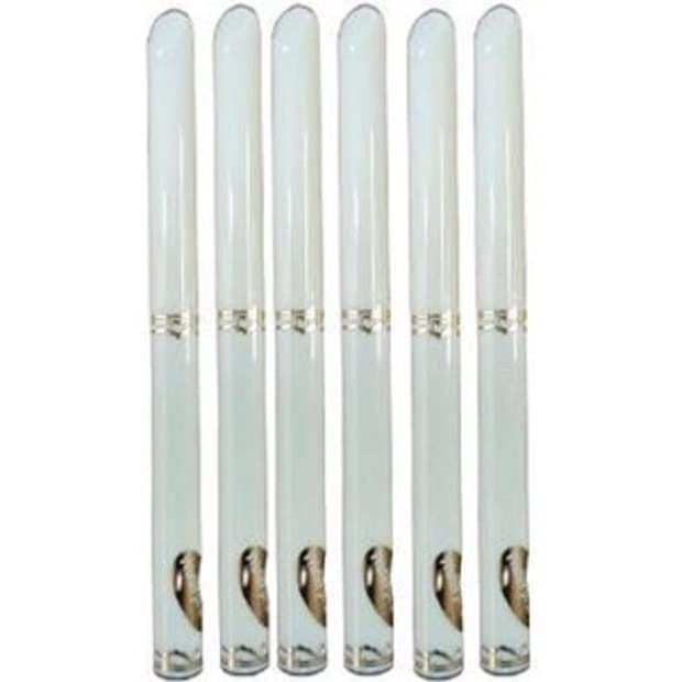 Elecsera Waterproof Eyeliner Black Pack of 6pcs 2.5 g (Black)