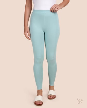 Viscose Ankle Legging - ArcticTurq-S / ArcticTurq