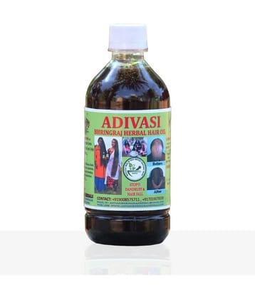 Oilanic Adivasi Bhringraj  Hair Oil-Anti Hair Fall Combo of  50 mL