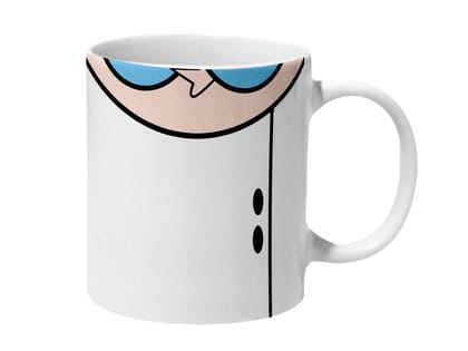 Multicolor Dexter Coat Ceramic Mug