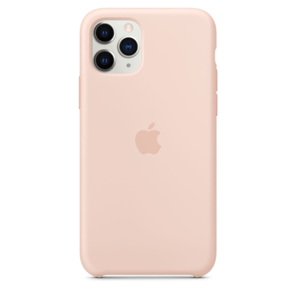 Pink Sand Premium Silicone Cover-iPhone 11 Pro Max