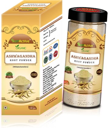 NutrActive Ashwagandha Powder 150 ml Vitamins Powder