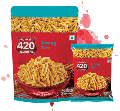 Agarwal's 420 Laung Sev, 400 gm - Agarwal's 420 Laung Sev, 400 gm