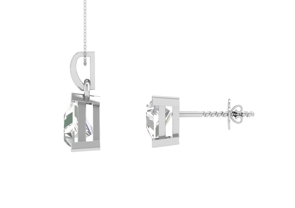 Timeless Triangle Solitaire Set