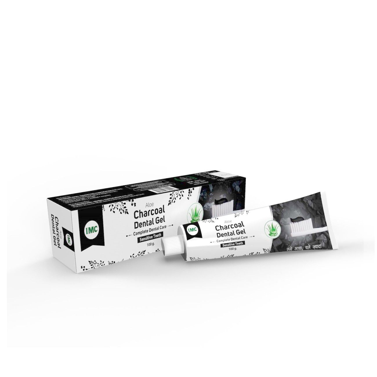 IMC Aloe Charcoal Dental Gel 100 G