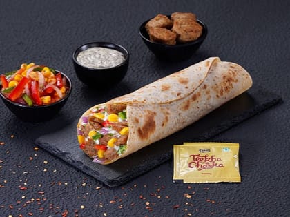 Lebanese Chicken Meatball Wrap - Crispy Bake (Chefs Special) Lebanese Chicken Meatball Wrap - Crispy Bake (Chefs Special)