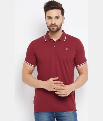 The Million Club Pack of 1 Polyester Regular Fit Solid Half Sleeves Men's Polo T Shirt ( Green )