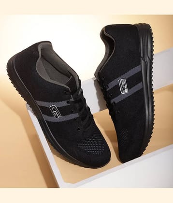 GOLDSTAR Black Men's Outdoor Shoes