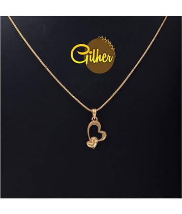 gilher - Golden Pendant ( Pack of 1 )
