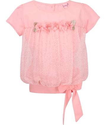 Partywear embellished Cap Sleeves Top