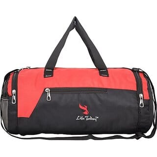 Life Today 27 L Gym Duffel Bag - Gym Bags for Men and Women | Shoulder bags for Outdoor Yoga and Training - Red