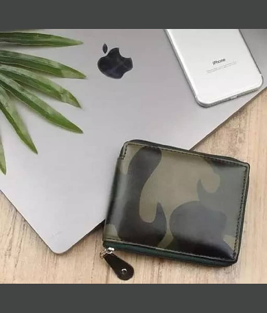 Classic World PU Printed Men's RFID Wallet With 3 Slots For Card ( Multicolor , Pack of 1 )