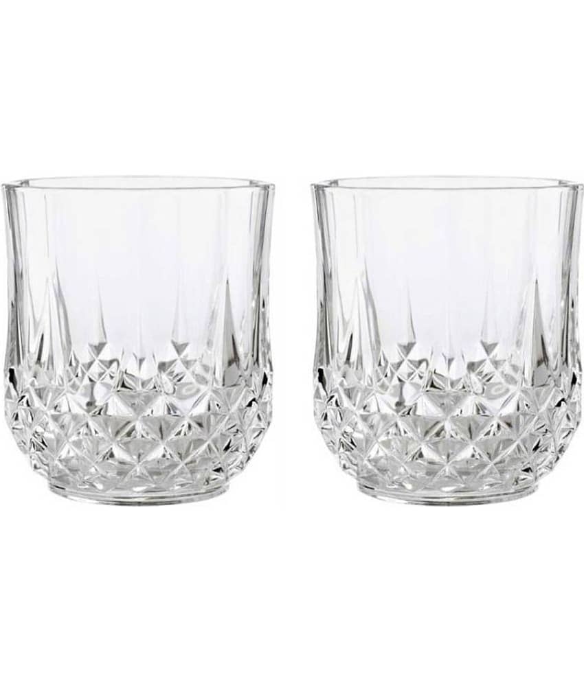 AFAST Glass Glass Glasses 200 ml ( Pack of 2 )