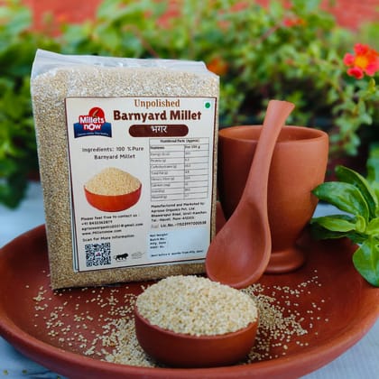 Unpolished Barnyard Millet l Bhagar l 1 kg