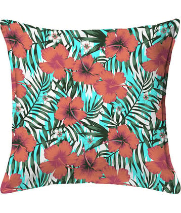 Houzzcode - Water Repellent Multi Polyester Pillow Covers 40x40x3 ( Pack of 1 )