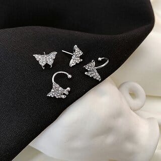 Silver Plated Clip on Earring