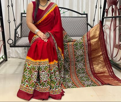Pattola Print Modal Silk Style 3-Pattola Print