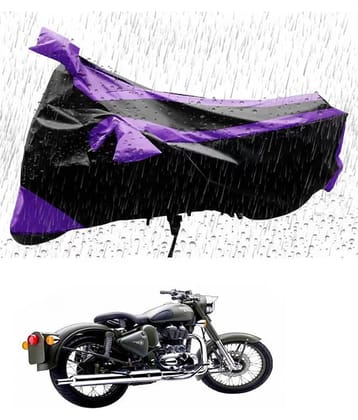 RONISH Bike Body Cover for Royal Enfield Bullet Electra ( Pack of 1 ) , Purple
