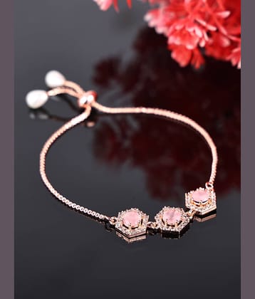 Sunhari Jewels Pink Bracelet ( Pack of 1 )