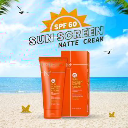 Sun Screen Matte Cream SPF 60 AND 50 ML