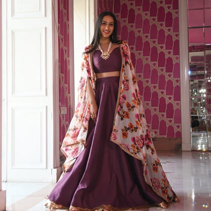 Sadabahar Lehenga set-S